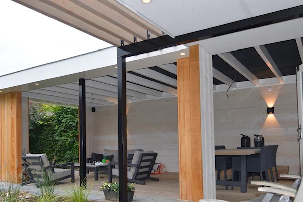 Bouwpakketten buitenverblijf