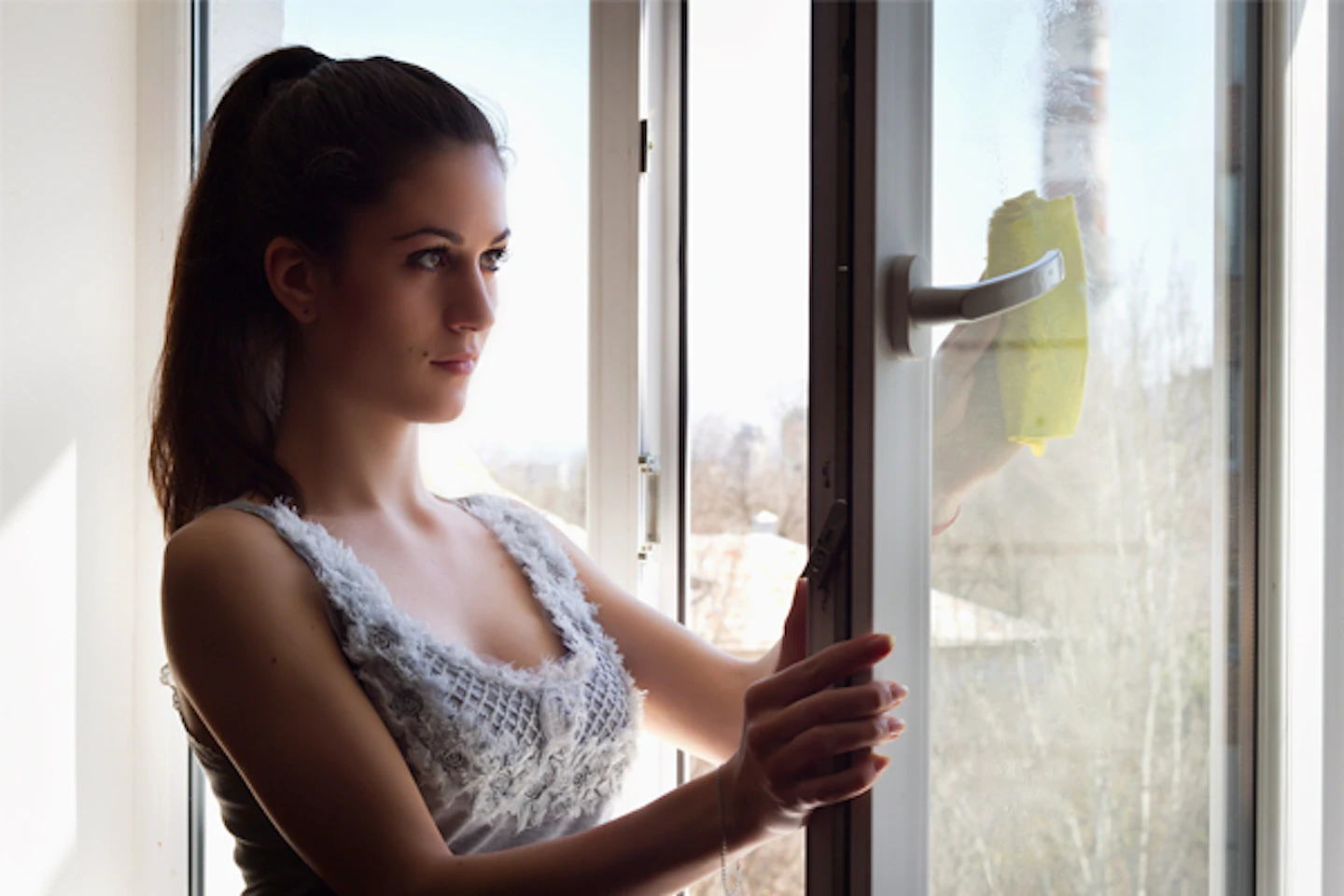 Kunststof kozijnen schoonmaken